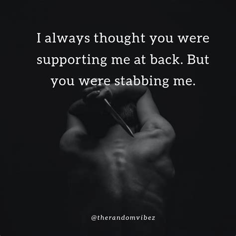 quotes for backstabber